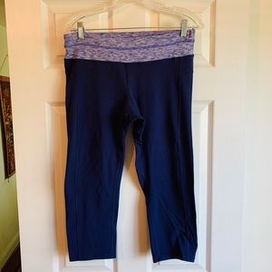 C9 by Champion Purple Capri Leggings, Size L